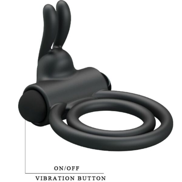 Pretty Love - Osmond Anillo Vibrador De Silicona - Imagen 8
