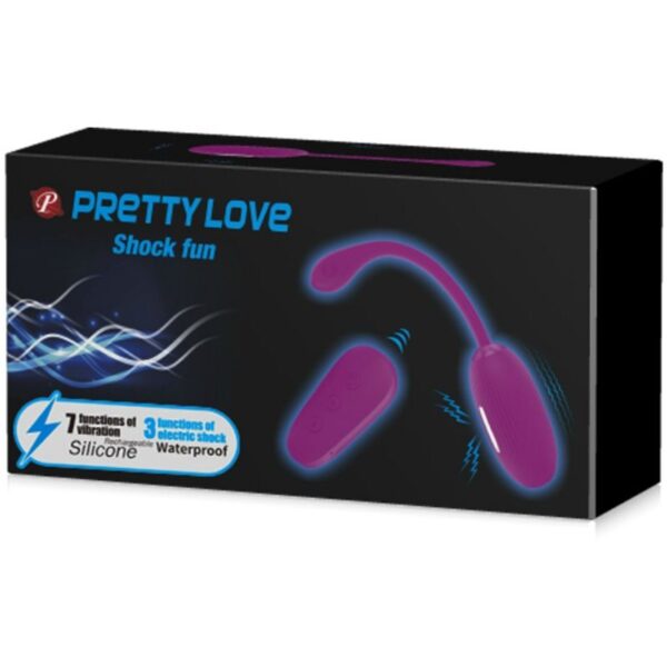 Pretty Love - Shock Fun Huevo Vibrador Y Electroshock - Imagen 8