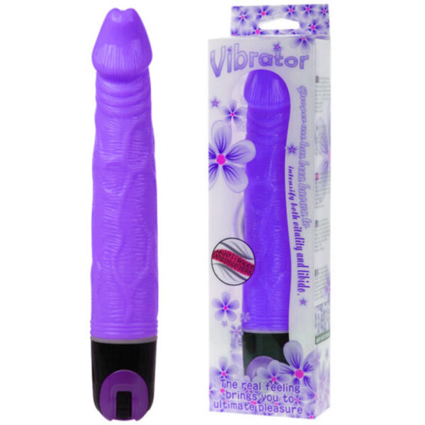 Baile - Vibrator Multispeed 21.5 Cm Morado - Imagen 3