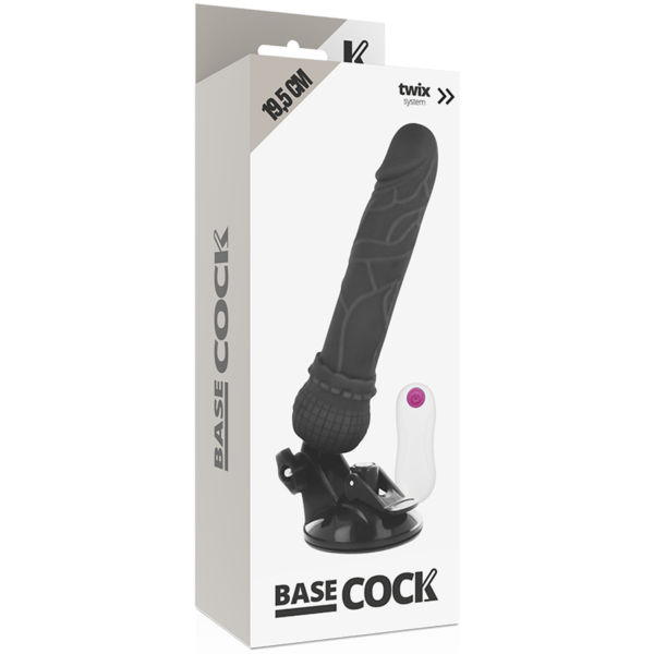 Basecock - Vibrador Realistico Control Remoto Natural 19.5 Cm -O- 4 Cm - Imagen 10