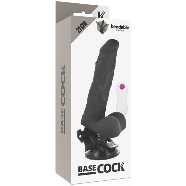 Basecock - Vibrador Articulable Control Remoto Natural 21 Cm -O- 5 Cm - Imagen 11