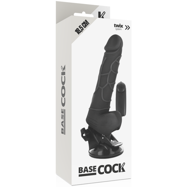 Basecock - Vibrador Realistico Control Remoto Natural 18.5 Cm -O- 4Cm - Imagen 11