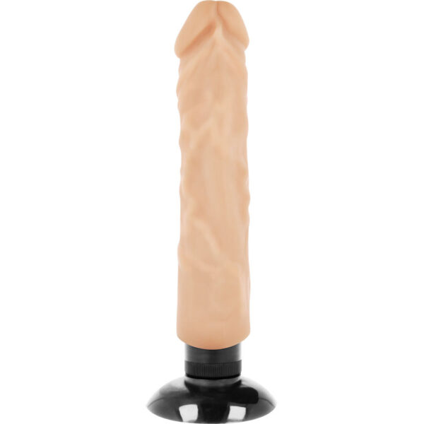 Basecock - Vibrador Realistico 2-1 Natural 20 Cm -O- 4 Cm - Imagen 5