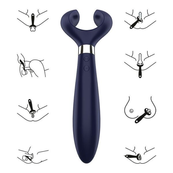 Satisfyer - Endless Fun Multi Vibrador 3 Azul - Imagen 4