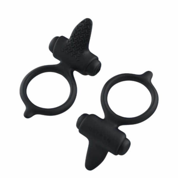 B Swish - Bcharmed Basic Anillo Vibrador - Negro - Imagen 3
