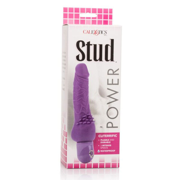 Calexotics - Power Stud Cliterrific Vibrador Lila - Imagen 3