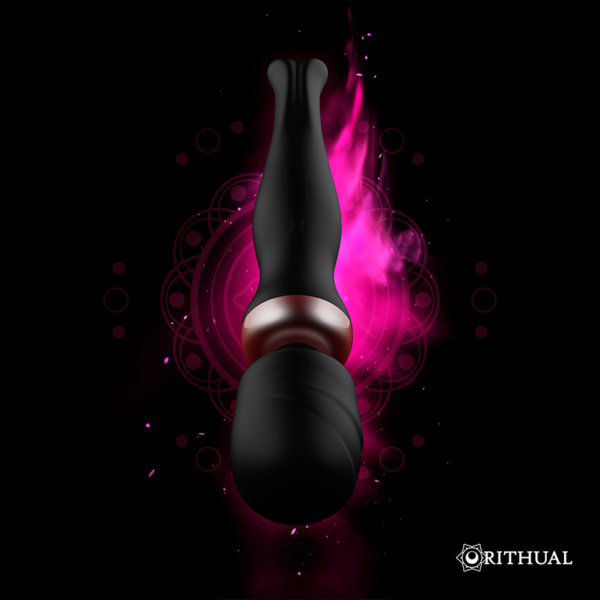 Varita Ritual Akasha Recargable Potente 2.0 Negro - Imagen 8