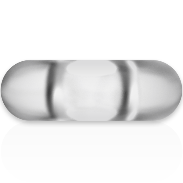 Powering - Super Flexible Y Resistente Anillo Pene  5Cm Pr03 Clear - Imagen 7