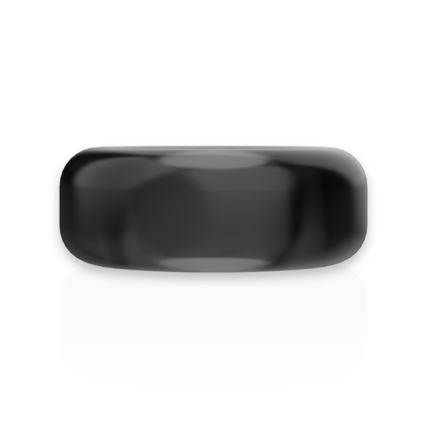 Powering - Super Flexible Y Resistente Anillo Pene  3.8Cm Pr04 Negro - Imagen 7