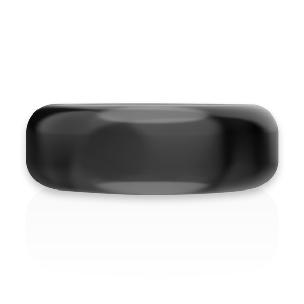 Powering - Super Flexible Y Resistente Anillo Pene  4.8Cm Pr05 Negro - Imagen 7