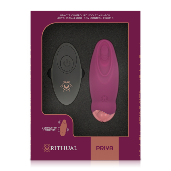 Rithual - Priya Huevo Control Remoto G-Spot + Vibración - Imagen 7