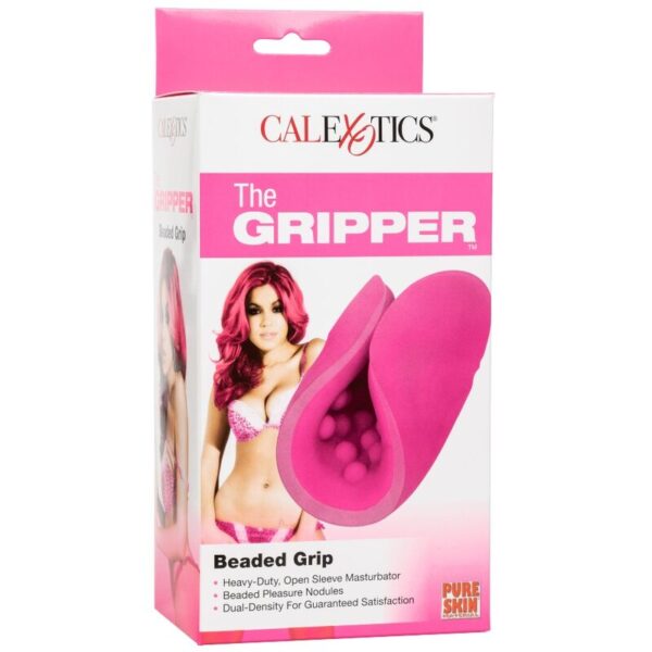 Calexotics - Beaded Grip Masturbador Texturado - Imagen 10