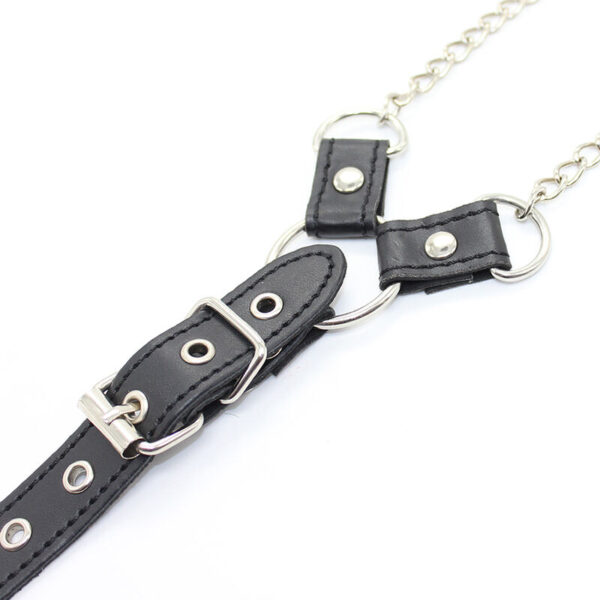 Ohmama Fetish - Pinzas Pezones Con Cadenas Y Anillo Pene - Imagen 10