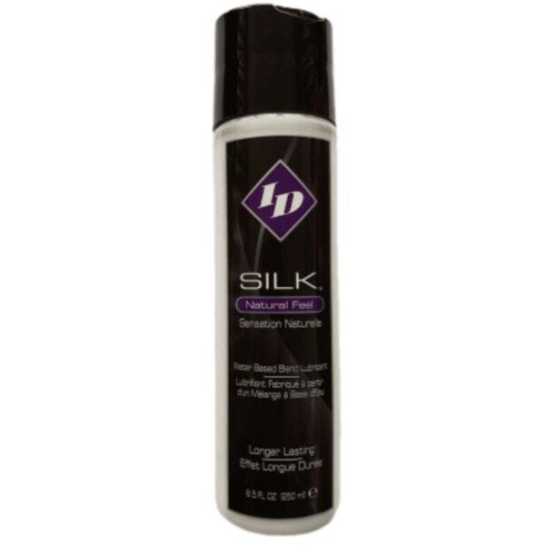 Id Silk - Lubricante Base Agua Y Silicona Natural Feel 250 Ml