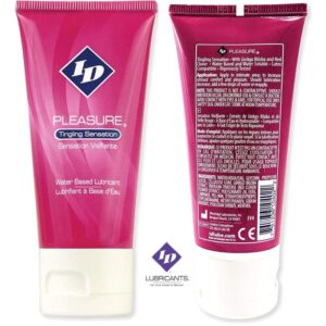 Id Pleasure - Lubricante Base Agua Tinging Sensation Travel Tube 60 Ml