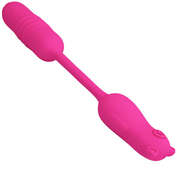 Pretty Love - Nobikuma Bala Vibradora De Silicona Rosa - Imagen 4