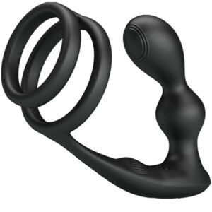 Pretty Love - Marshall Anillo Para Pene + Plug Anal Vibratorio & Control Remoto