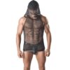 Anais Men - Ares Camiseta Con Capucha Xxxl