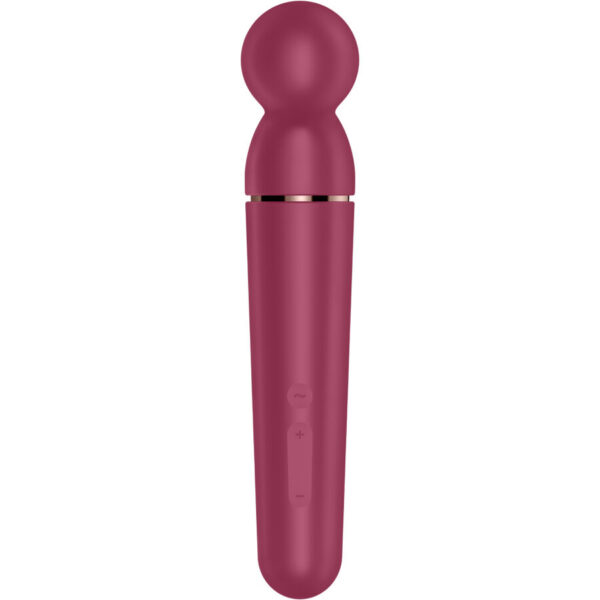Satisfyer - Planet Wand-Er Masajeador Vibrador Berry