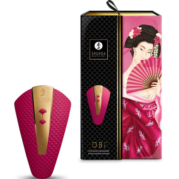 Shunga - Obi Masajeador Intimo Rosa - Imagen 18