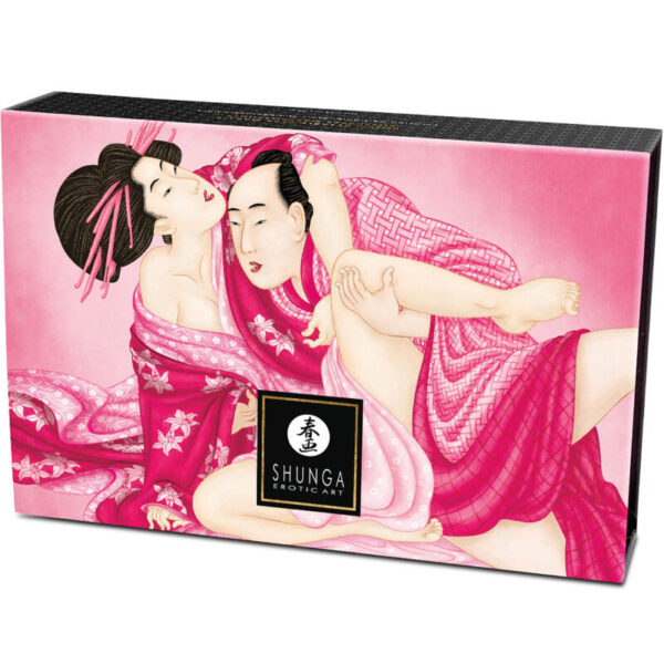Shunga - Kit Polvos De Masaje Comestible Frambuesa - Imagen 4