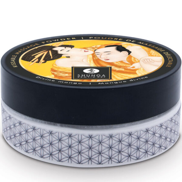 Shunga - Kit Polvos De Masaje Comestible Mango - Imagen 2