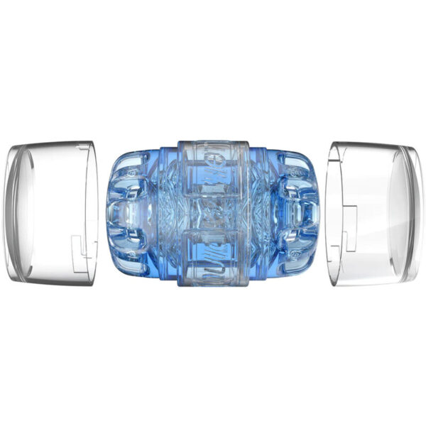 Fleshlight - Masturbador Quickshot Turbo Blue Ice - Imagen 5