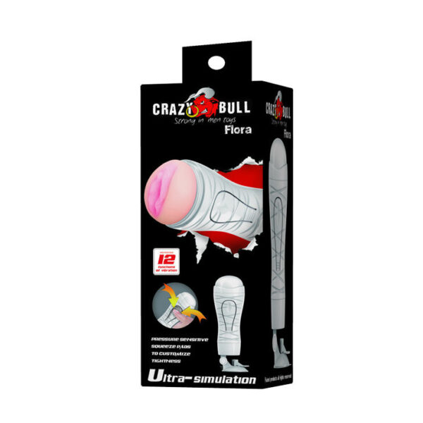Crazy Bull - Flora Masturbador Vagina Recargable - Imagen 10