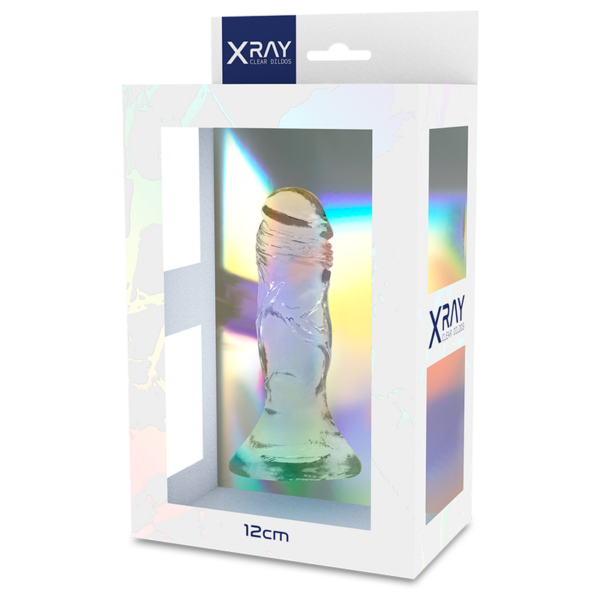 X Ray - Arnés + Dildo Transparente 12 Cm -O- 2.6 Cm - Imagen 10