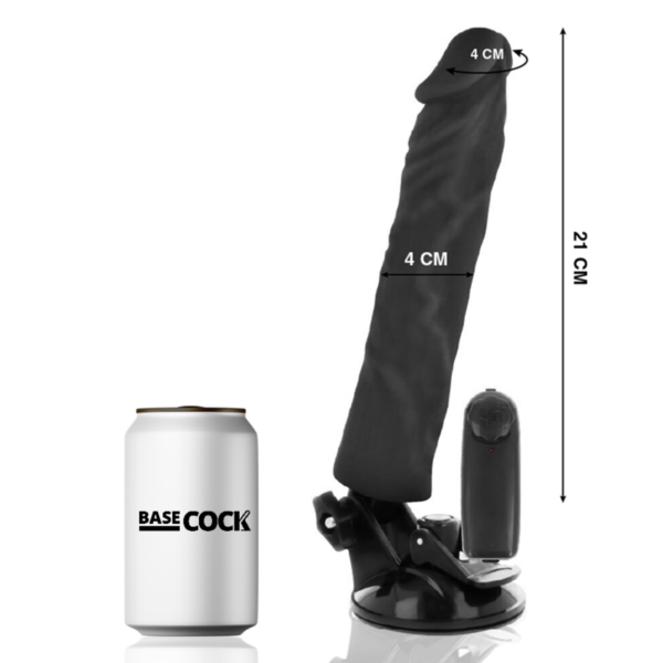 Basecock - Vibrador Realistico Control Remoto Natural 21 Cm -O- 4 Cm - Imagen 8