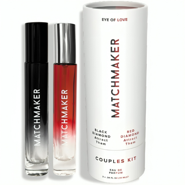 Eye Of Love - Matchmaker Black &Amp; Red Diamond Kit Parejas Perfume Feromonas 10 Ml