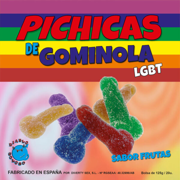 Pride - Pichitas De Gominola Frutas Con Azucar Lgbt