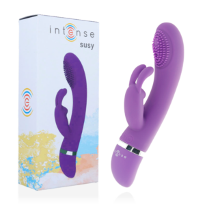 Intense - Susy Vibrador Oscilante Silicon Rabbit Lila