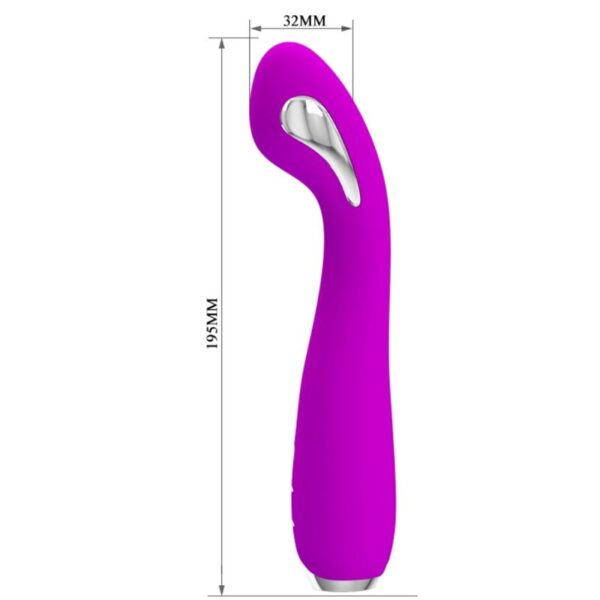 Pretty Love - Hector Vibrador Electroshock Recargable &Amp; Impermeable Morado - Imagen 5