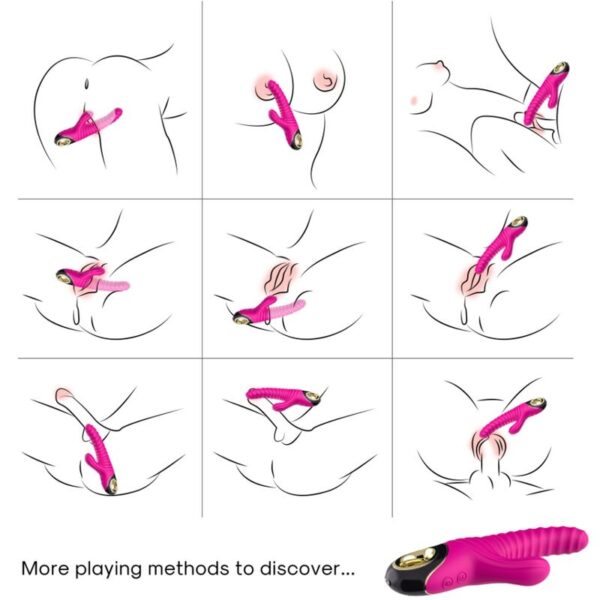 Armony - Eternity Vibrador Silicona Fucsia - Imagen 2