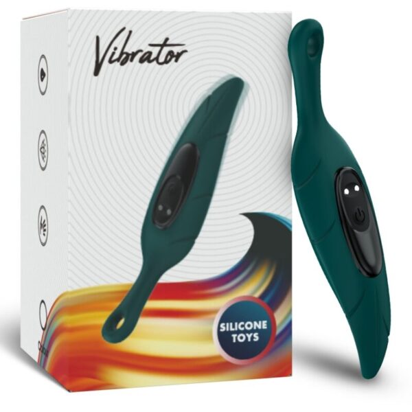 Armony - Estimulador &Amp; Vibrador Hoja Verde - Imagen 5