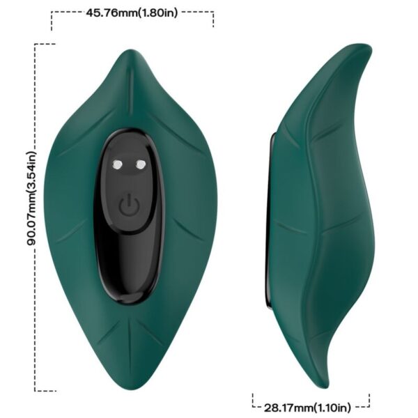 Armony - Estimulador &Amp; Vibrador Control Remoto Verde - Imagen 4