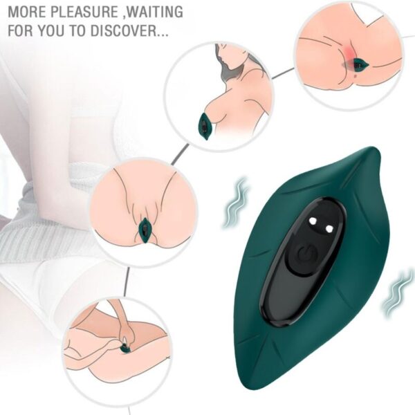 Armony - Estimulador &Amp; Vibrador Control Remoto Verde - Imagen 3
