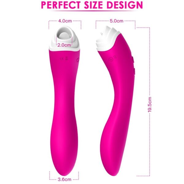 Armony - Fairyland Estimulador Con Lengua Clitoris &Amp; Vibrador Fucisa - Imagen 4