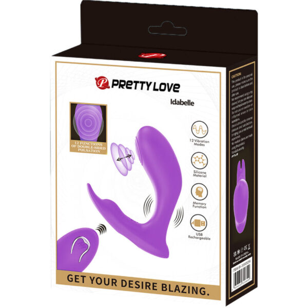 Pretty Love - Idabelle Vibration &Amp; Pulsation Control Remoto Violeta - Imagen 7