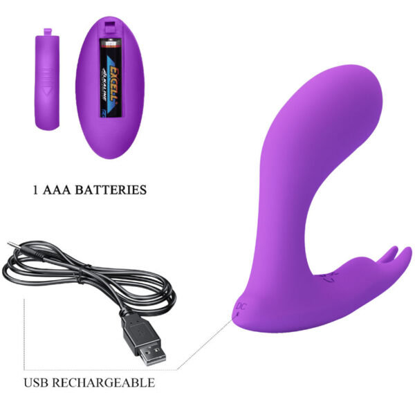 Pretty Love - Idabelle Vibration &Amp; Pulsation Control Remoto Violeta - Imagen 5