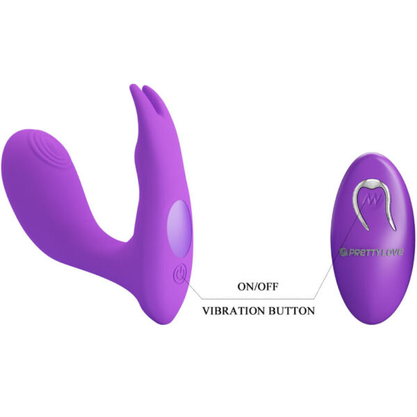 Pretty Love - Idabelle Vibration &Amp; Pulsation Control Remoto Violeta - Imagen 6