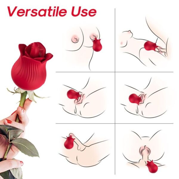 Armony - Rosa Vibrador &Amp; Estimulador Rojo - Imagen 2
