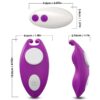 Armony - Honeybee Panties Vibrador Punto G Control Remoto Violeta - Imagen 4