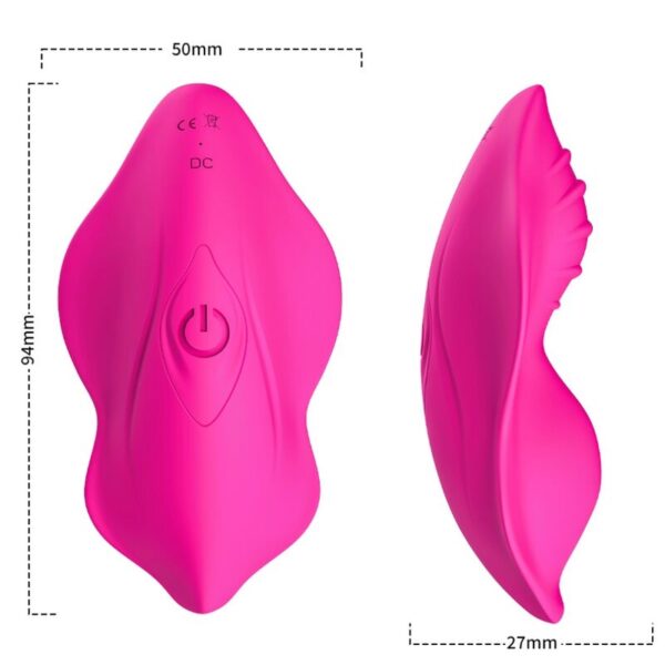 Armony - Whisper Panties Vibrador Control Remoto Fucsia - Imagen 3