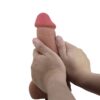 Pretty Love - Sliding Skin Series Dildo RealÍstico Con Ventosa Piel Deslizante Mulato 23.4 Cm - Imagen 3