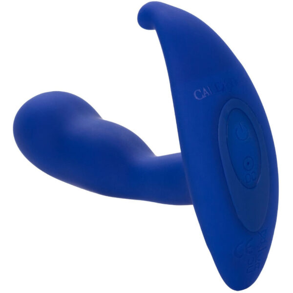 Calexotics - Admiral Curved Estimulador &Amp; Vibrador Anal Azul - Imagen 3