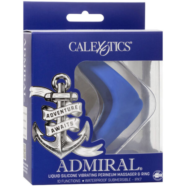 Calexotics - Admiral Masajeador De Perineo Azul - Imagen 6