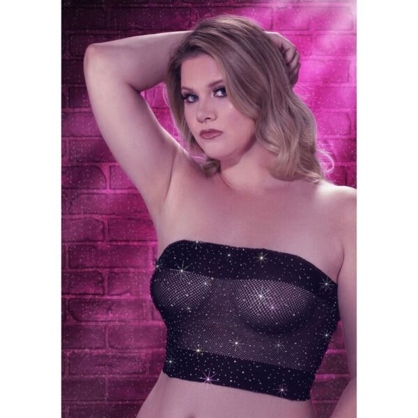 Calexotics - Radiance Top Bandeau Pedrería Talla Grande - Imagen 2