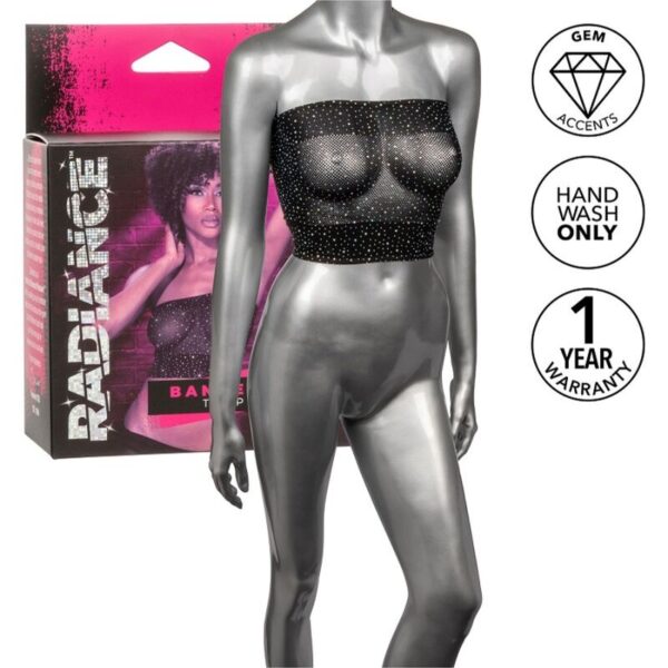 Calexotics - Radiance Top Bandeau Pedrería